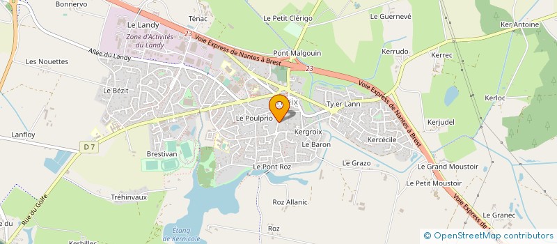 localisation de l'entreprise ADMR DE THEIX à THEIX-NOYALO