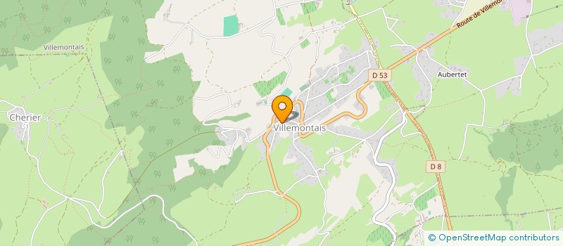 localisation de l'entreprise ADMR DE VILLEMONTAIS à POUILLY-LES-NONAINS