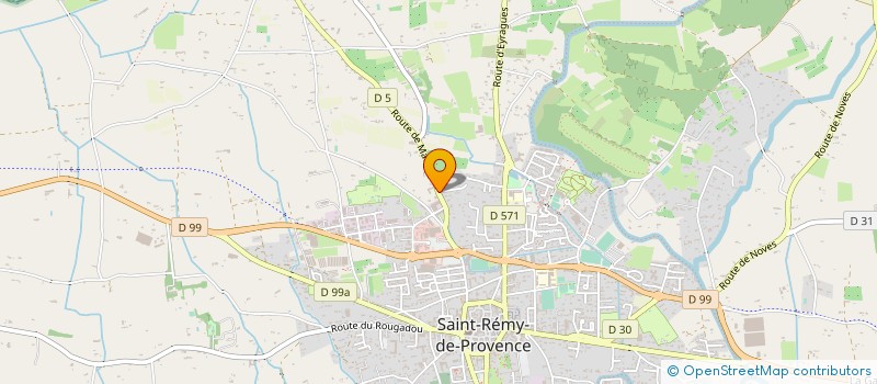 localisation de l'entreprise ADMR DES ALPILLES à ST REMY DE PROVENCE