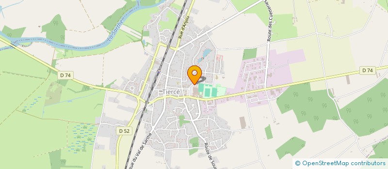 localisation de l'entreprise ADMR DES BASSES VALLEES  TIERCE