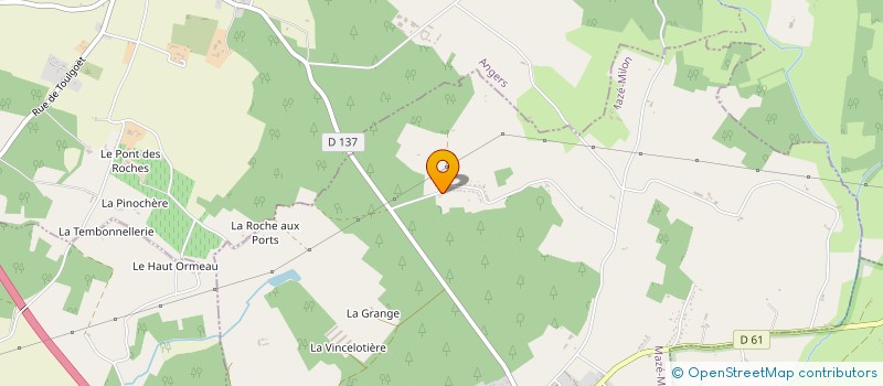 localisation de l'entreprise ADMR DES HAUTS DE LA VALLEE à LOIRE-AUTHION