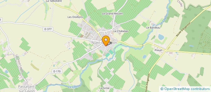 localisation de l'entreprise ADMR DU HAUT LAYON à LYS-HAUT-LAYON
