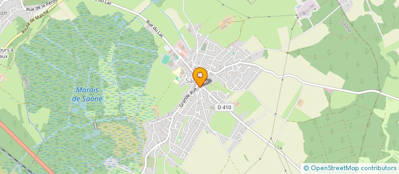 localisation de l'entreprise ADMR DU PLATEAU DE SAONE BOUCLANS à SAONE