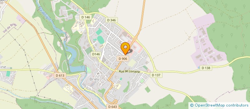 localisation de l'entreprise ADMR DU VAL DE L ORNE  VAL DE BRIEY