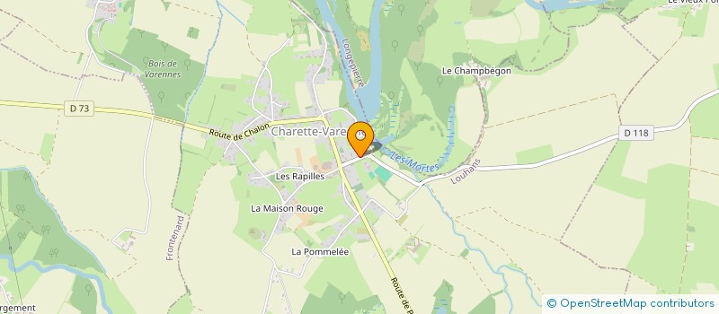 localisation de l'entreprise ADMR LA PROVIDENCE à CHARETTE-VARENNES