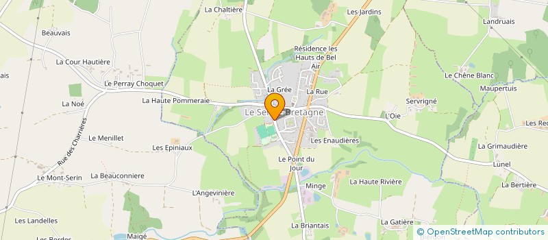 localisation de l'entreprise ADMR LE SEL ET ENVIRONS  LE SEL-DE-BRETAGNE