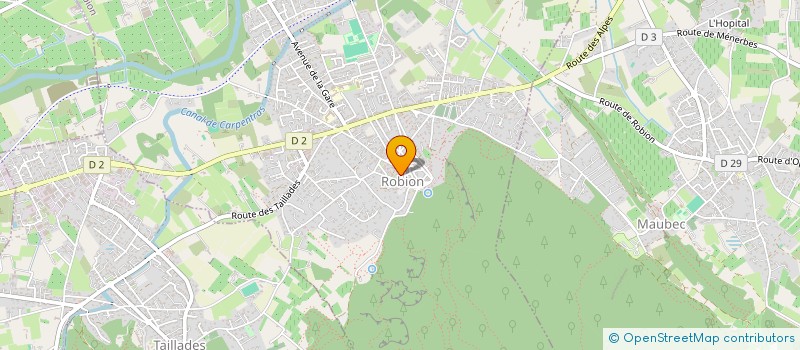 localisation de l'entreprise ADMR MIEUX VIVRE A ROBION à ROBION