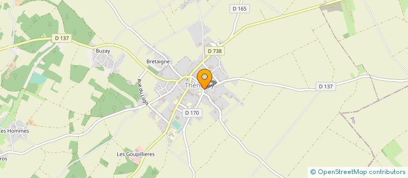 localisation de l'entreprise ADMR NORD GATINE SERVICE FAMILLE à PARTHENAY