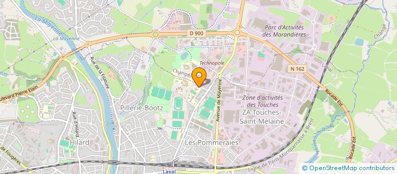 localisation de l'entreprise ADMR PARENTALITE + à LAVAL