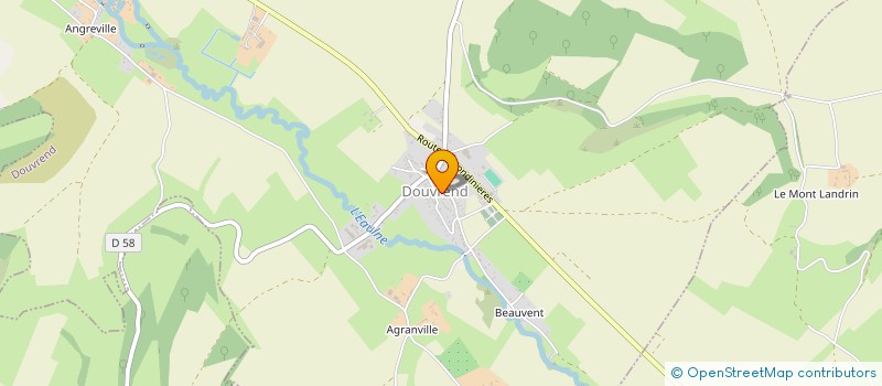 localisation de l'entreprise ADMR PETIT CAUX à ENVERMEU