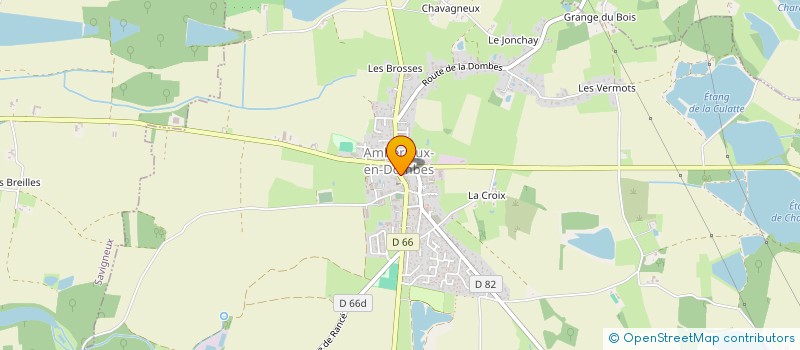 localisation de l'entreprise ADMR PORTES DE LA DOMBES à AMBERIEUX-EN-DOMBES