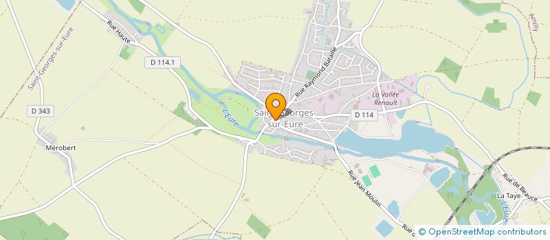 localisation de l'entreprise ADMR SAINT GEORGES SUR EURE à SAINT-GEORGES-SUR-EURE