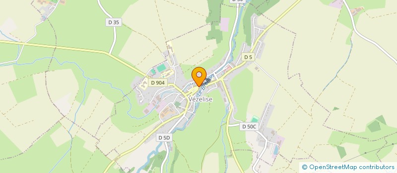 localisation de l'entreprise ADMR SAINTOIS à VEZELISE