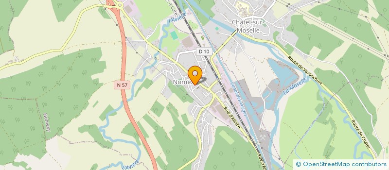 localisation de l'entreprise ADMR VAXONCOURT & ENVIRONS à NOMEXY