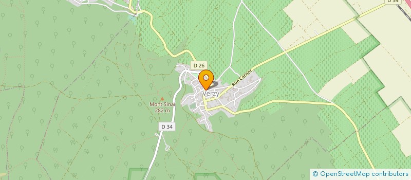 localisation de l'entreprise ADMR VERZY REFERENCE SERVICE A LA PERSONNE à VERZY