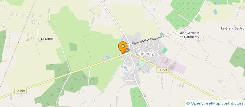 localisation de l'entreprise ADMS à MORANNES SUR SARTHE-DAUMERAY