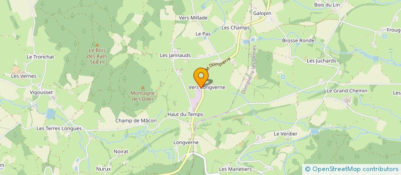 localisation de l'entreprise ADMS  MONTMELARD