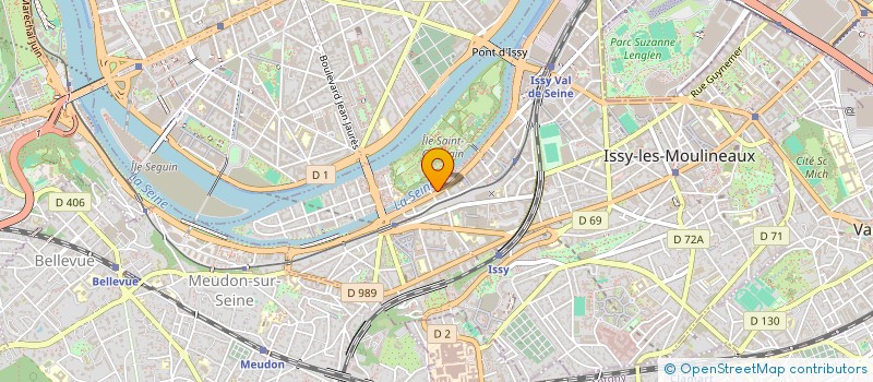 localisation de l'entreprise ADMS-ATELIER + à ISSY-LES-MOULINEAUX