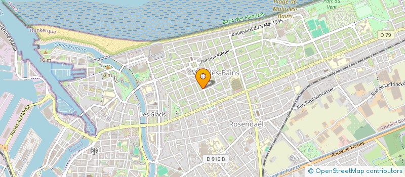 localisation de l'entreprise ADMV à DUNKERQUE