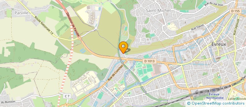 localisation de l'entreprise ADMV INVEST  EVREUX