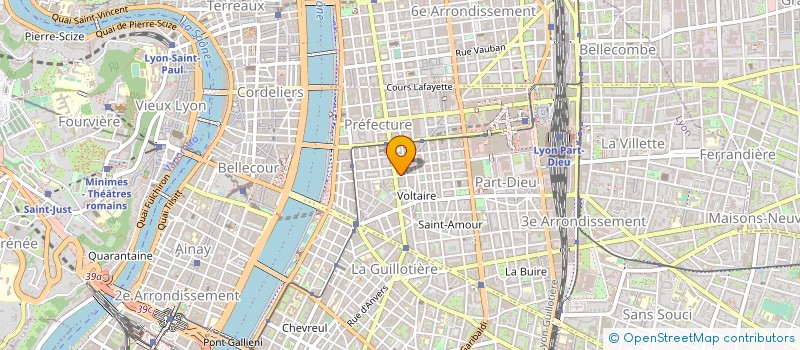 localisation de l'entreprise ADN à LYON
