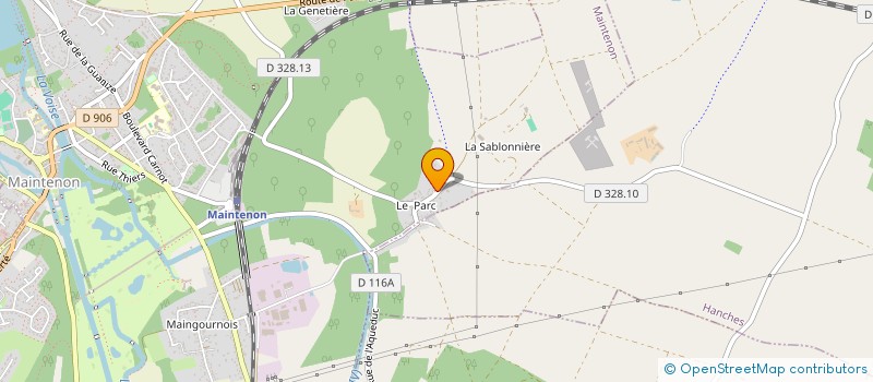 localisation de l'entreprise ADN à MAINTENON