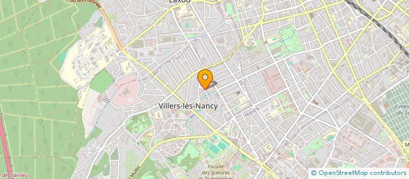 localisation de l'entreprise ADN 54 à VILLERS-LES-NANCY