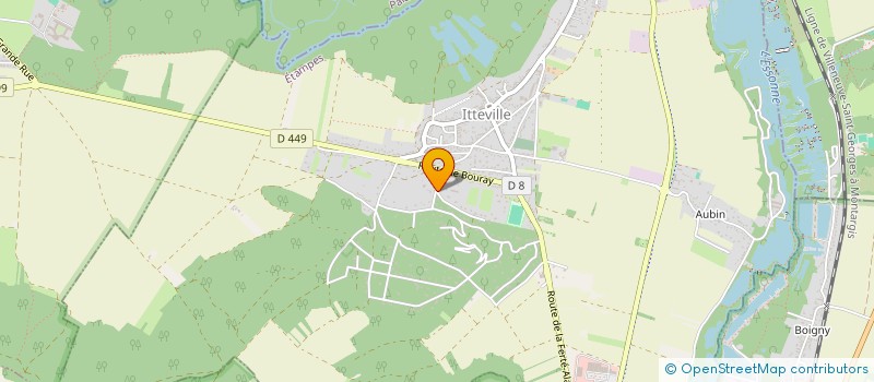 localisation de l'entreprise ADN à SAINT-JEANNET