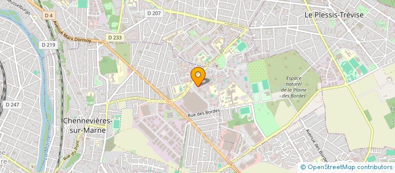 localisation de l'entreprise ADN  BOBIGNY