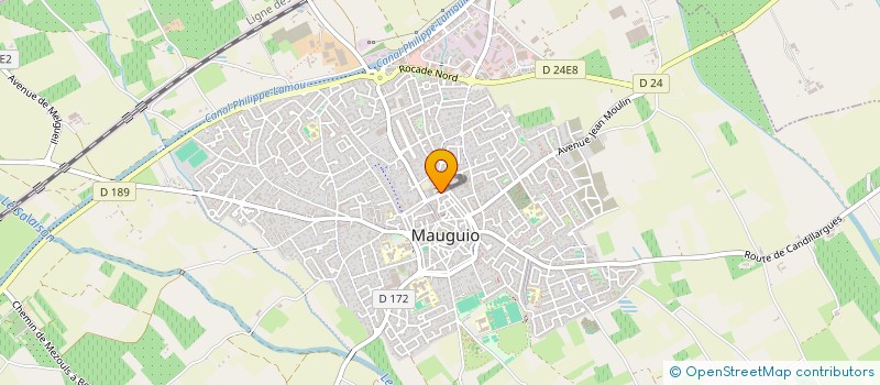 localisation de l'entreprise ADN à MAUGUIO