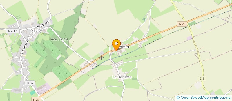 localisation de l'entreprise ADN ASSO AGIR AU DIAPASON DE LA NATURE  BAVINCOURT