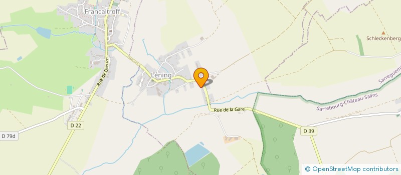 localisation de l'entreprise ADN ASSOCIATION DES NELLINGEOIS (ES)  NELLING