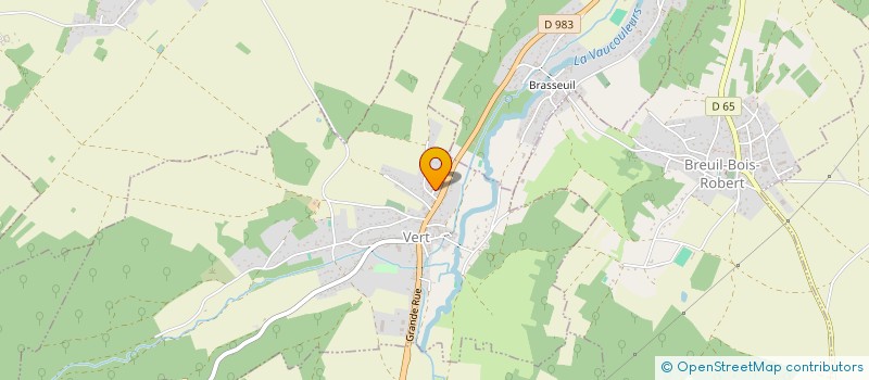 localisation de l'entreprise ADN BETON  VERT