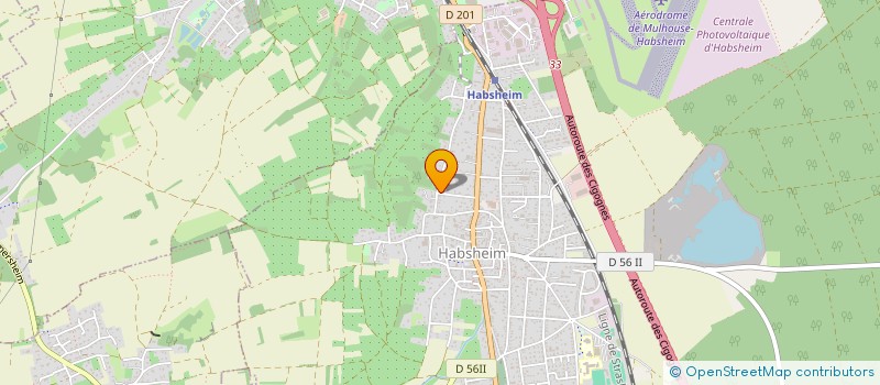 localisation de l'entreprise ADN CARRELAGE  HABSHEIM