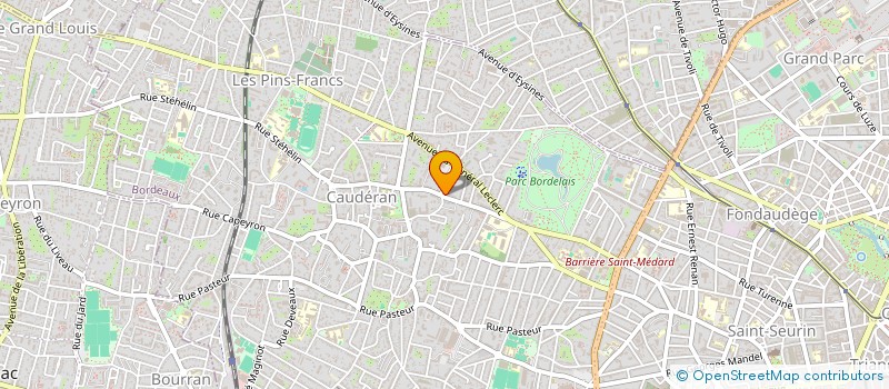 localisation de l'entreprise ADN COLLECTION  BORDEAUX