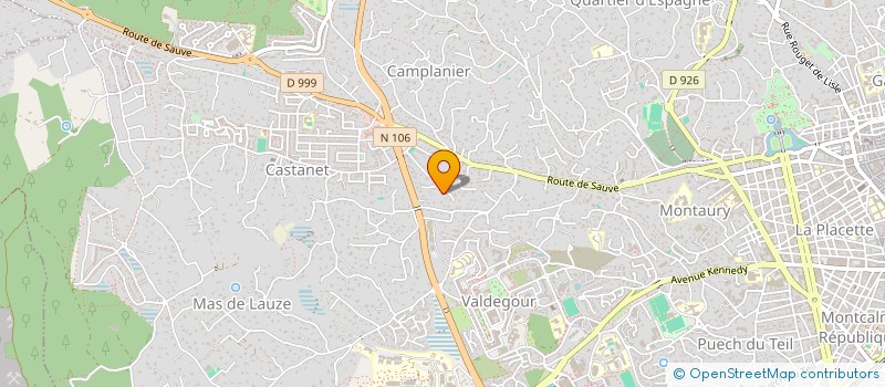 localisation de l'entreprise ADN CONSEIL & EXPERTISE COMPTABLE  NIMES