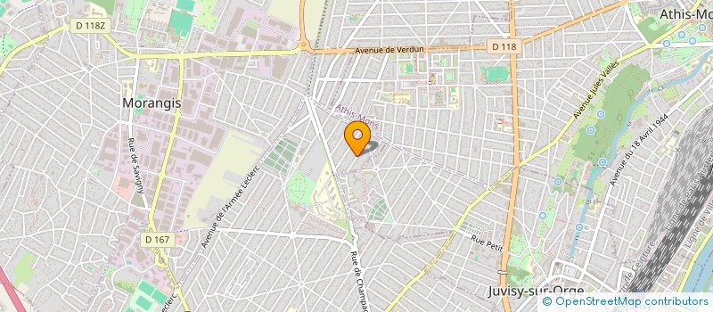 localisation de l'entreprise ADN DIAGNOSTICS IMMOBILIERS à SAVIGNY-SUR-ORGE