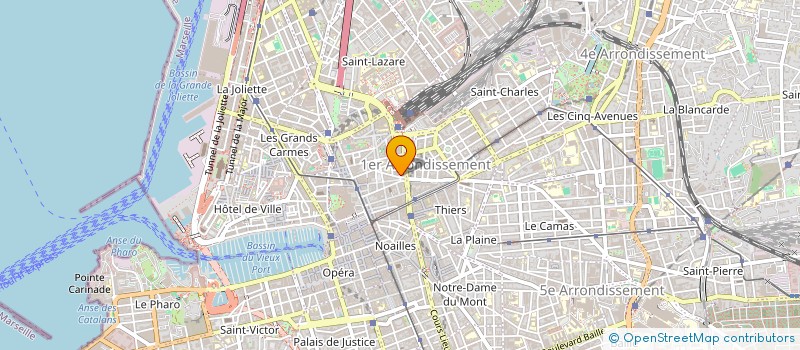 localisation de l'entreprise ADN DISTRIBUTION à MARSEILLE