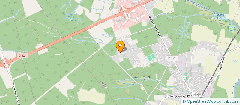 localisation de l'entreprise ADN DUPERE  MEES