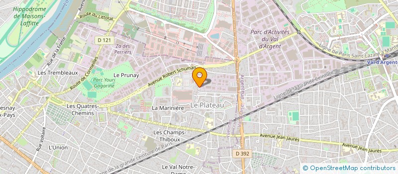 localisation de l'entreprise ADN ECO ' CARS à VILLETANEUSE