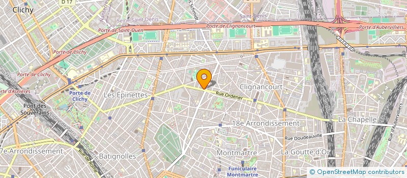 localisation de l'entreprise ADN GRAPHICS  PARIS