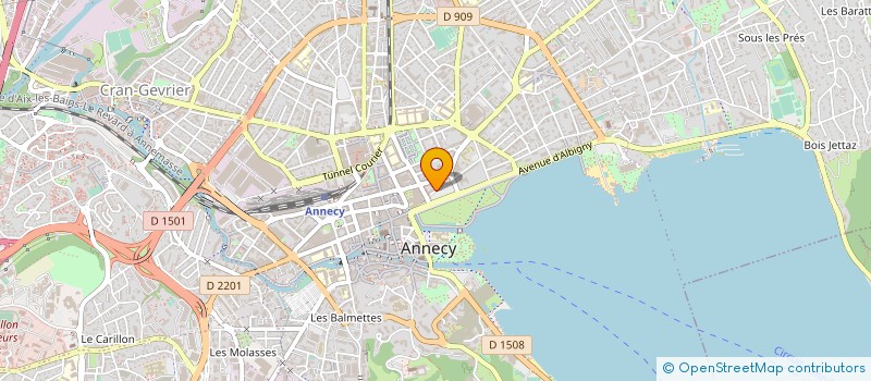 localisation de l'entreprise ADN HOLDING  BOURG-SAINT-MAURICE