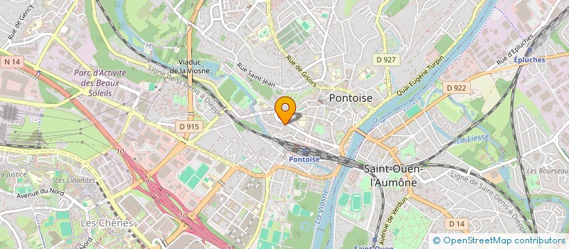 localisation de l'entreprise ADN HOLDING  PONTOISE