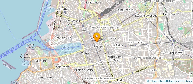localisation de l'entreprise ADN-LAB à MARSEILLE
