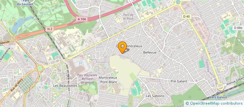 localisation de l'entreprise ADN LOGISTIQUE  VILLEPINTE