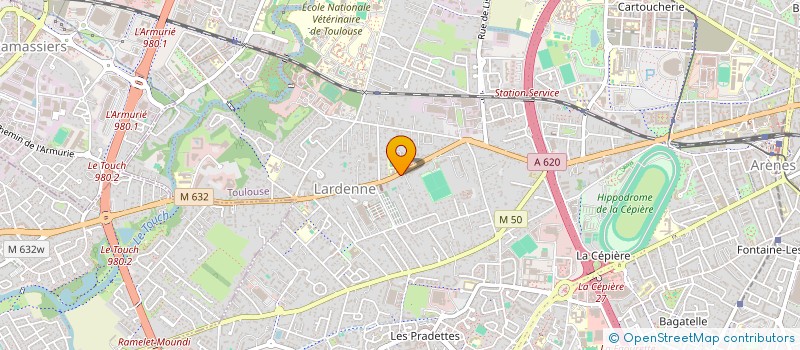 localisation de l'entreprise ADN MEDIA à TOULOUSE