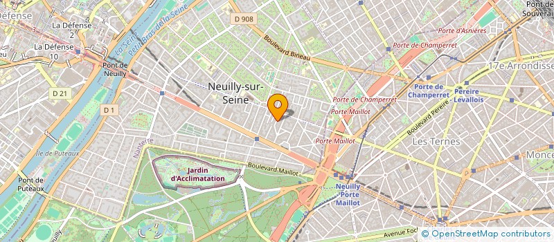localisation de l'entreprise ADN MOBILE à NEUILLY-SUR-SEINE