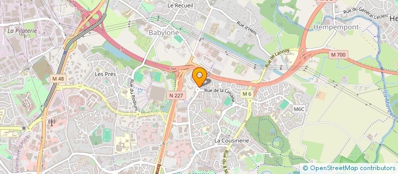 localisation de l'entreprise ADN NORD à VILLENEUVE-D'ASCQ