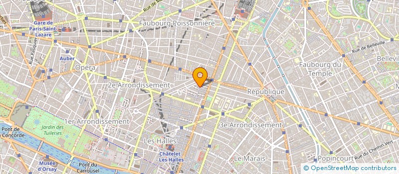 localisation de l'entreprise ADN PATRIMOINE SAS  PARIS