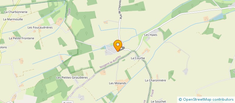 localisation de l'entreprise ADN PISCINES à FRAZE